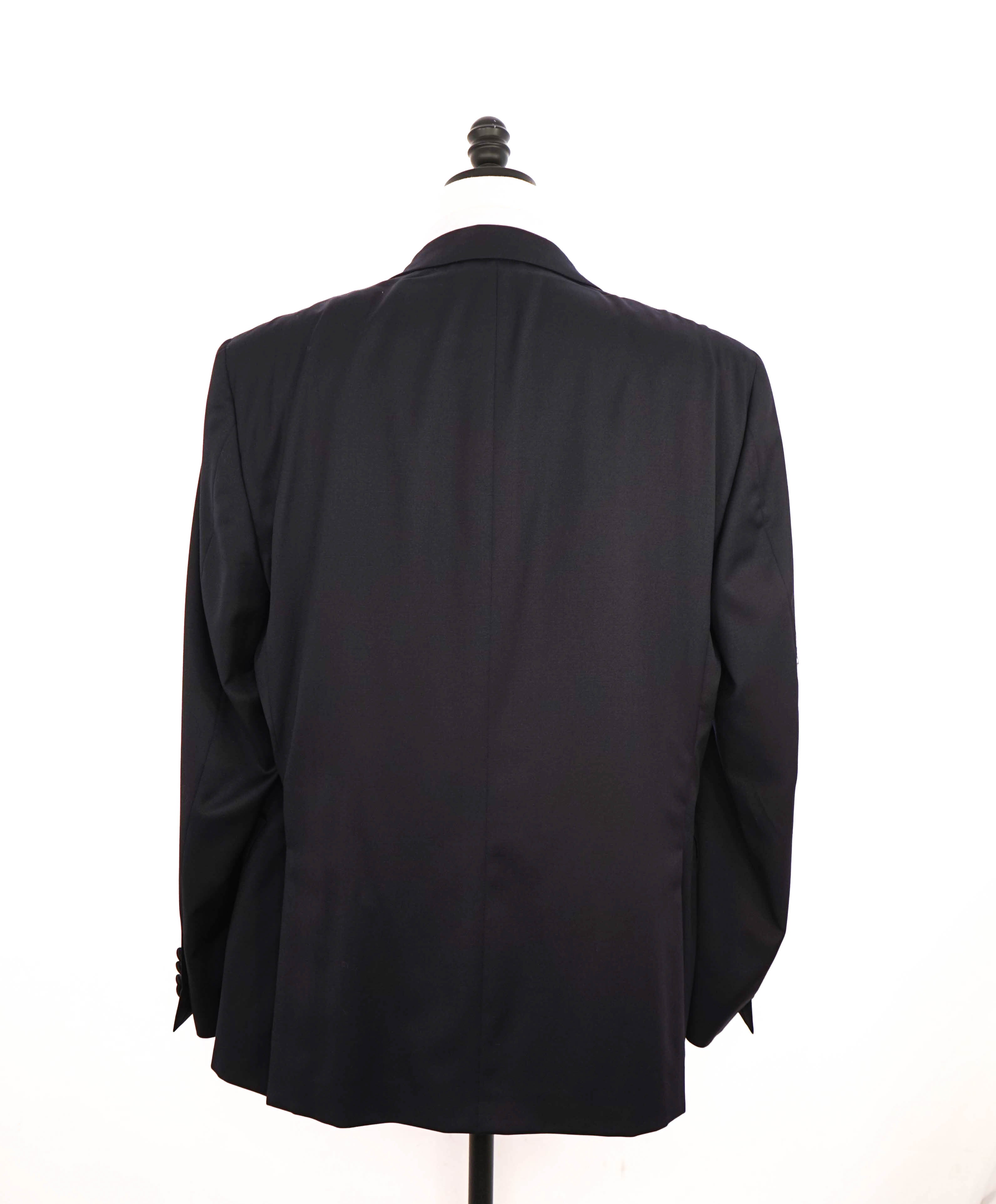 SAMUELSOHN - 1-Button NAVY BLUE Notch Lapel Tuxedo Super 120's Suit - 48L 40W