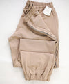 $2,495 ELEVENTY - "ATHLEISURE" Neutral Jogger Logo Hooded Suit Set - 40 (50 EU) M