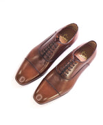 $1,050 CHRISTIAN LOUBOUTIN - *GREGGO* Brown Oxfords - 7.5 US (40.5)