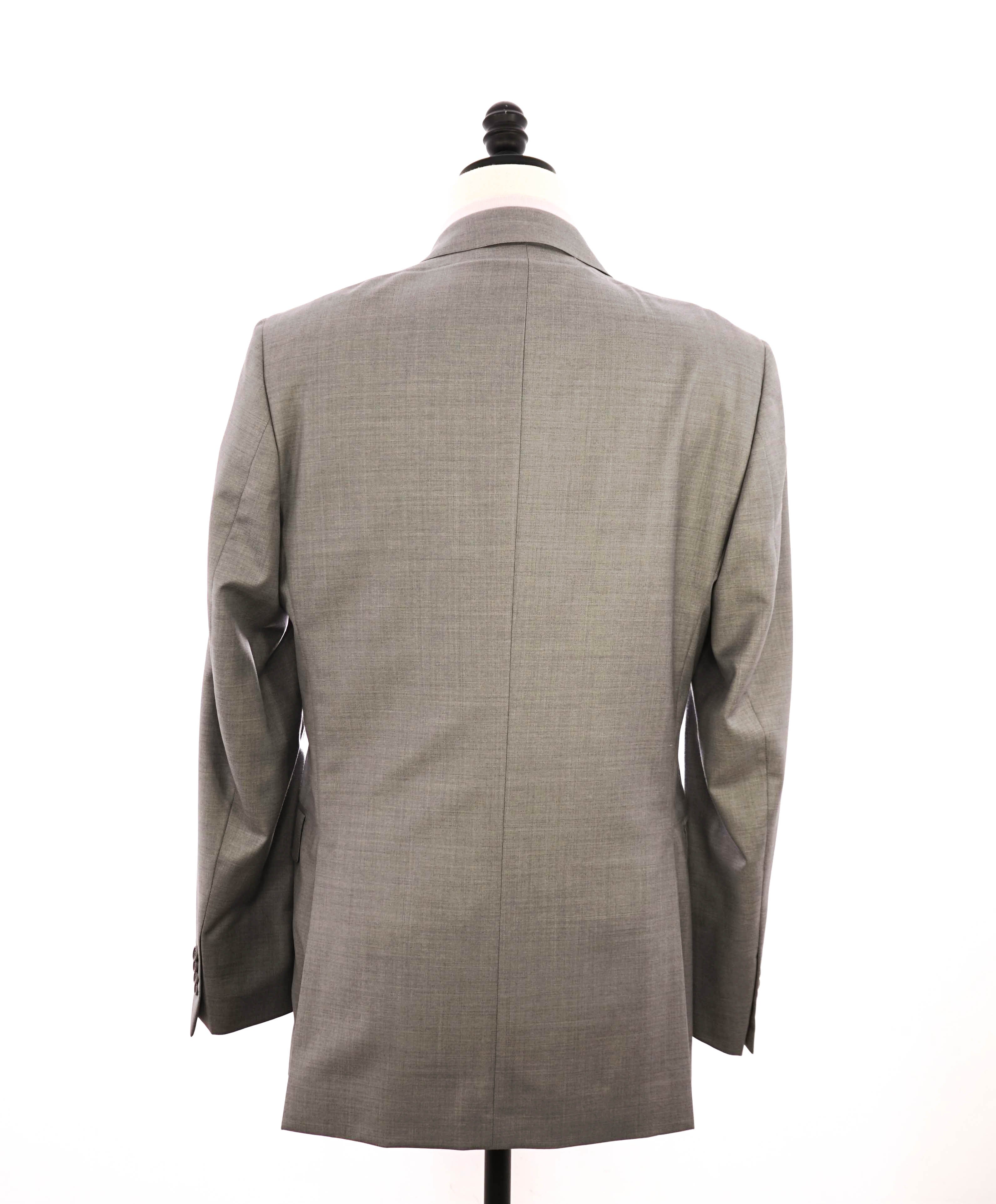 SAKS FIFTH AVENUE - ERMENEGILDO ZEGNA "Slim" Gray WOOL Blazer - 40L