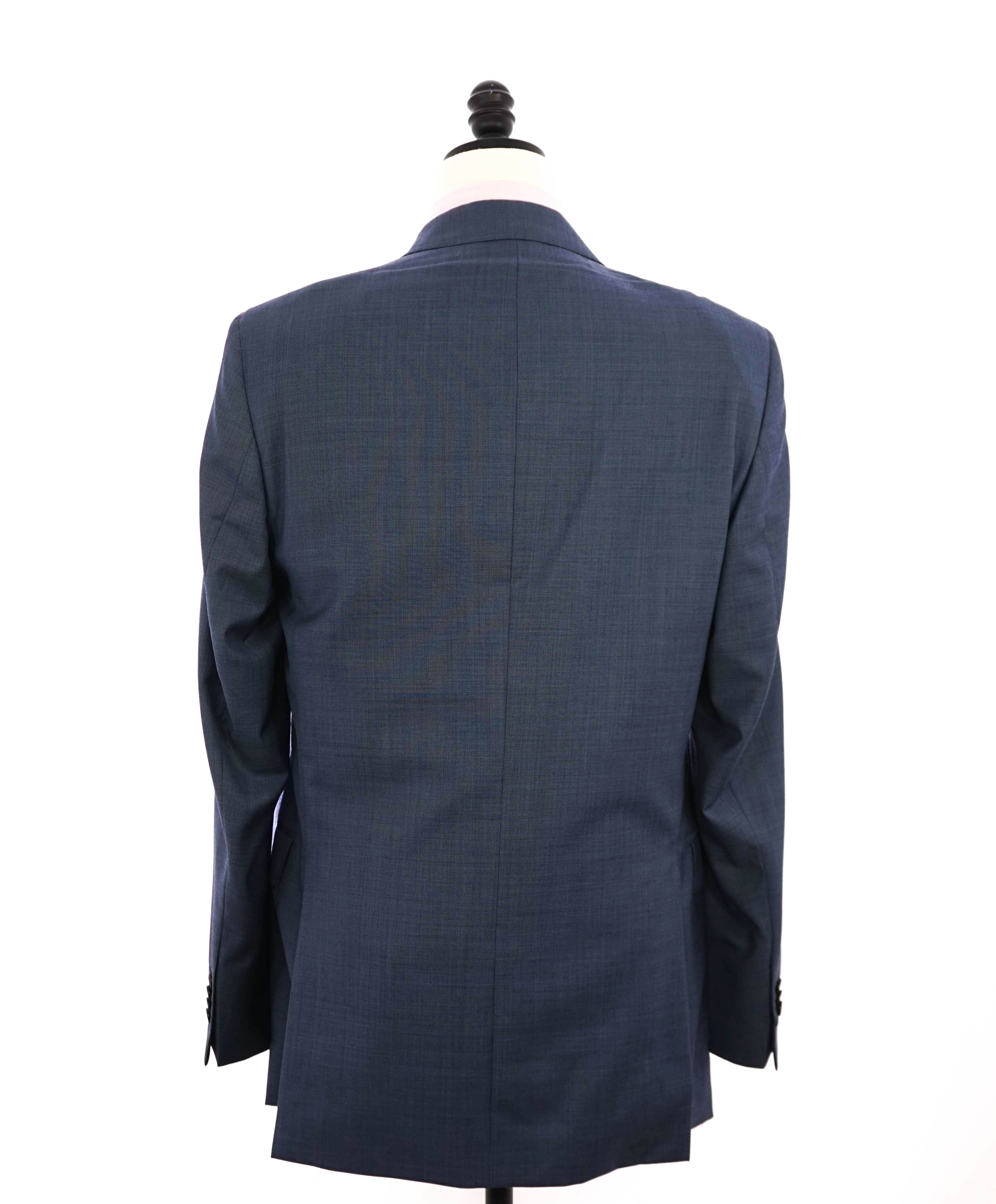 $1,295 ERMENEGILDO ZEGNA - By SAKS FIFTH AVENUE "SLIM" Pastel Blue Suit - 40L 32W