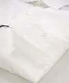 $395 ELEVENTY - *Spread Collar* Slim-Cotton Poplin White Dress Shirt - XL