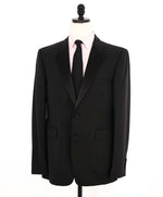 $2,895 BURBERRY LONDON - *SIDE TABS* Made In Italy Wool & Mohair Tuxedo Suit - 42R