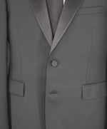 $2,895 BURBERRY LONDON - *SIDE TABS* Made In Italy Wool & Mohair Tuxedo Suit - 42R