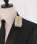 $2,895 BURBERRY LONDON - *SIDE TABS* Made In Italy Wool & Mohair Tuxedo Suit - 42R