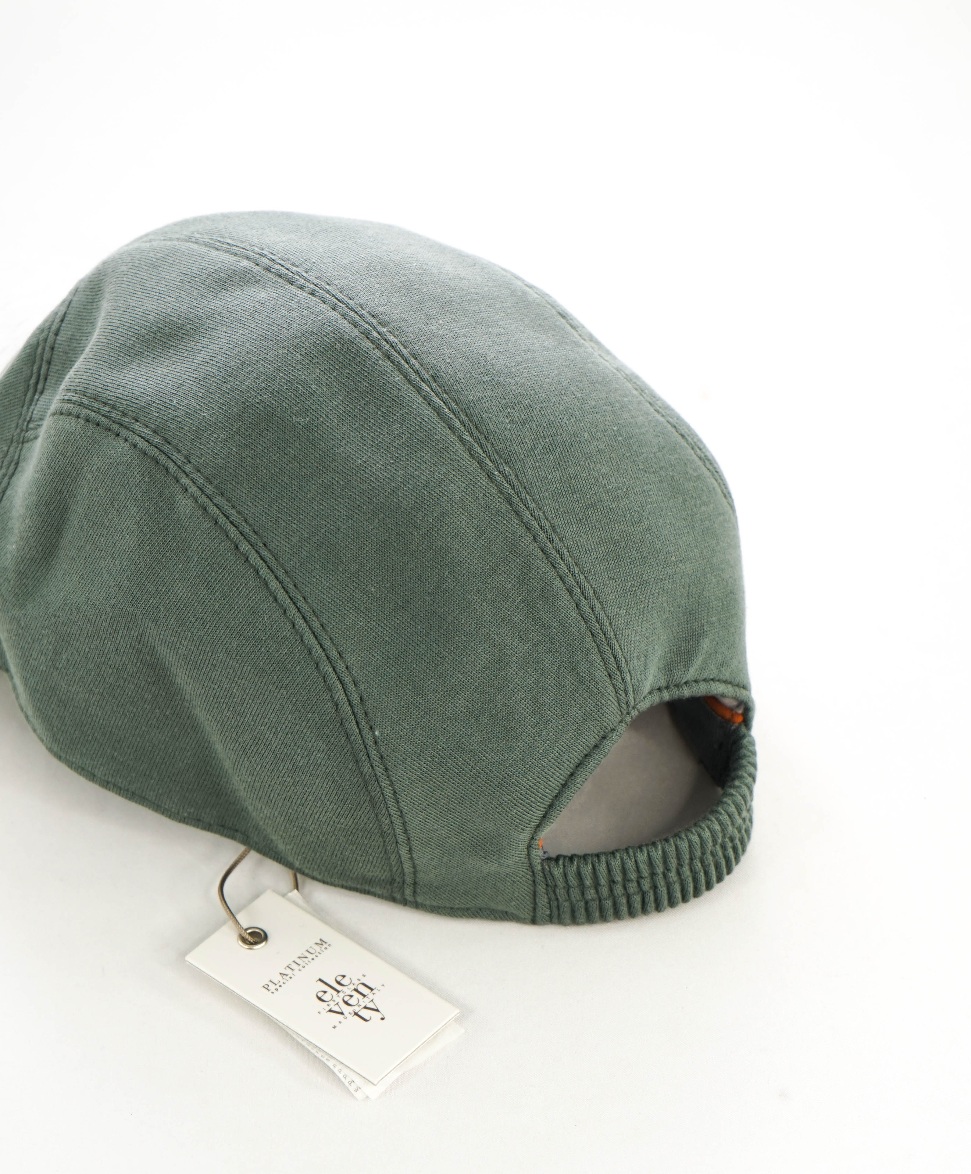 $395 ELEVENTY - Pastel Green PERFORMANCE FABRIC Logo Baseball Cap Hat - N/A