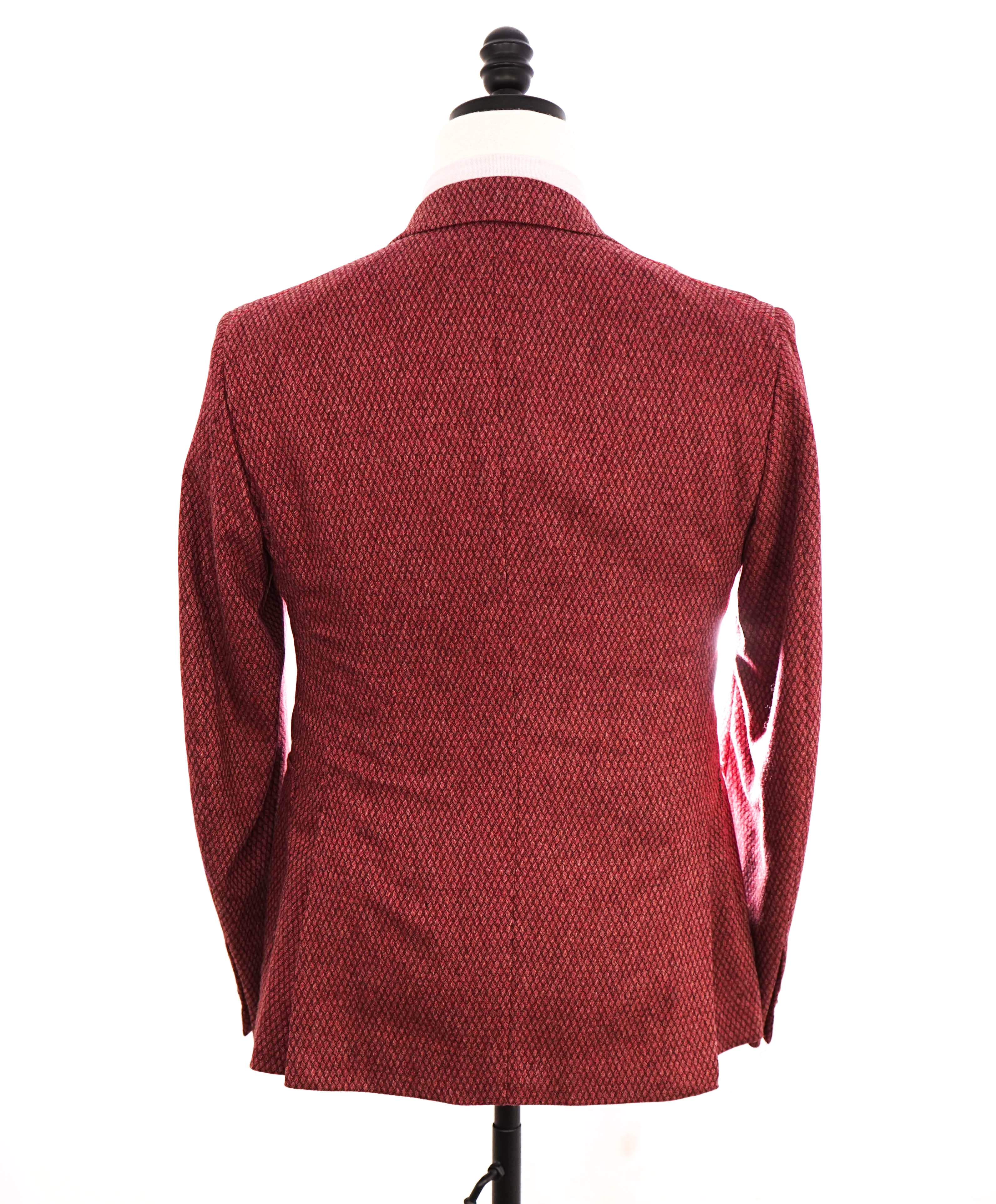 $4,695 ISAIA - Cashmere/Wool/Cotton Jaq "MORFEO'S 64 'A SCIAMMERIA" Blazer - 34R