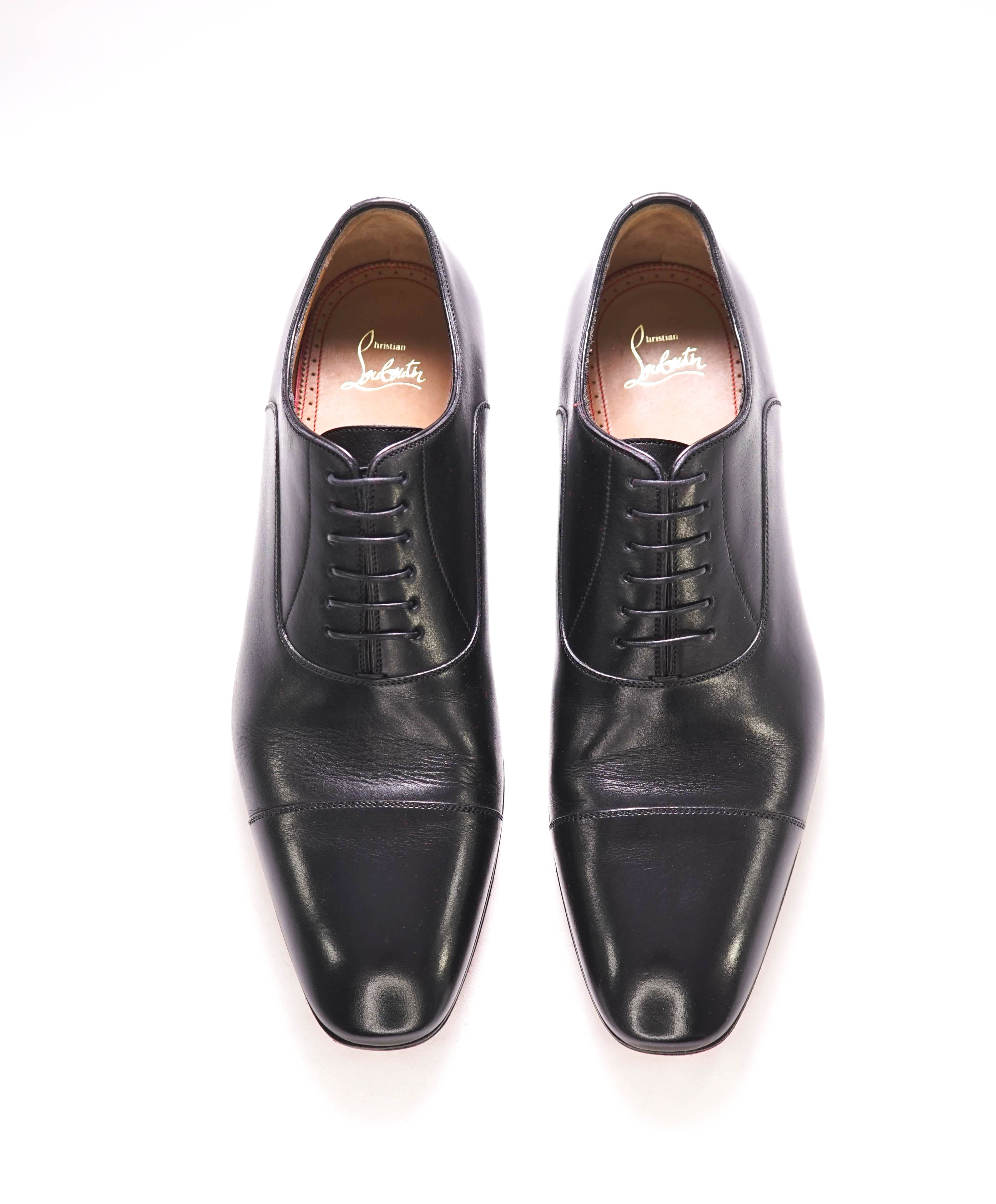 $1,050 CHRISTIAN LOUBOUTIN - *GREGGO* Black Oxfords - 10.5 US (43.5)