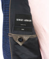 GIORGIO ARMANI - “SOFT” Cashmere/Wool Abstract Check Blazer - 44R