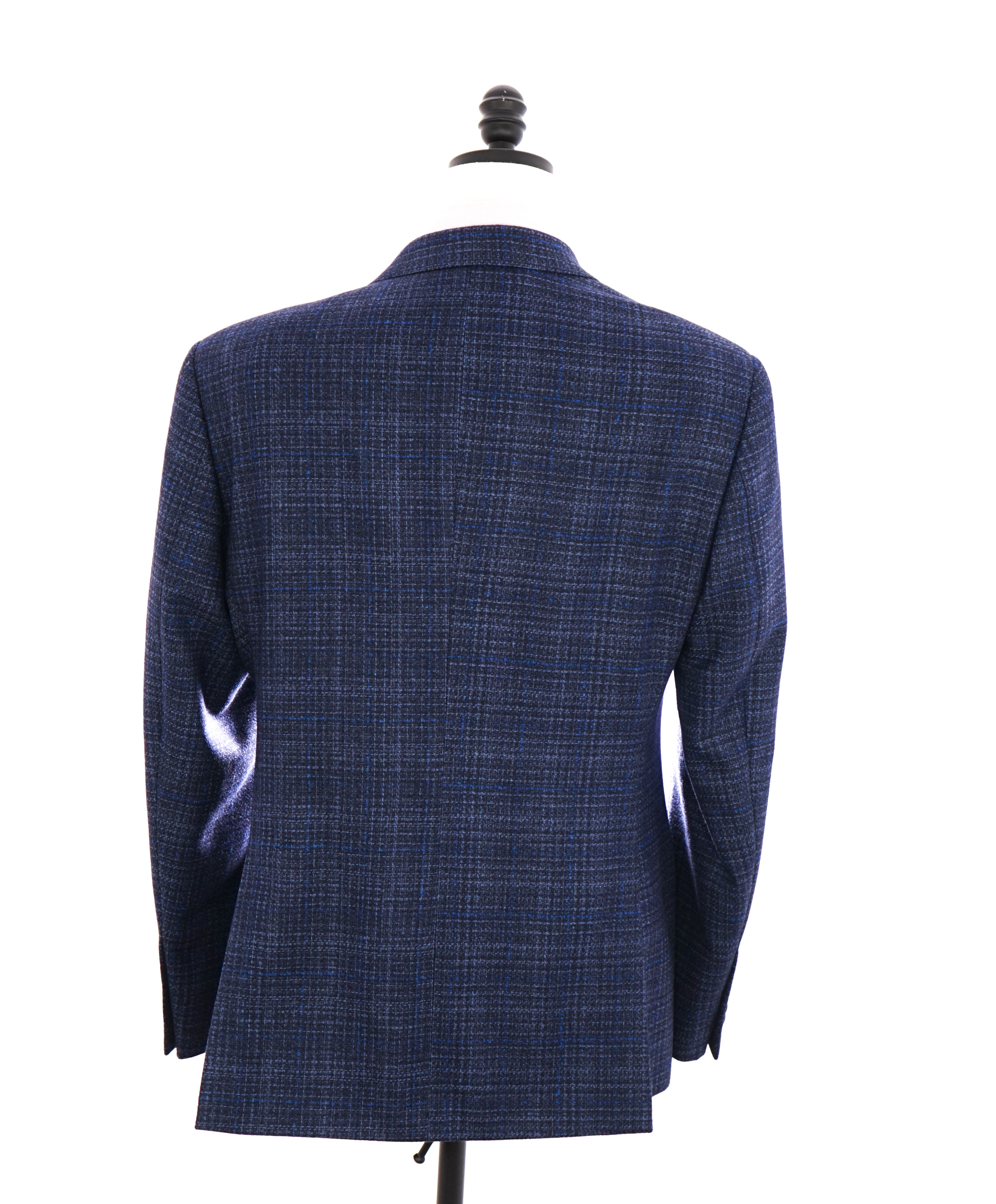 GIORGIO ARMANI - “SOFT” Cashmere/Wool Abstract Check Blazer - 44R