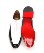 $1,050 CHRISTIAN LOUBOUTIN - Mixed media Patent & Leather Loafers - 8 US (41 EU)