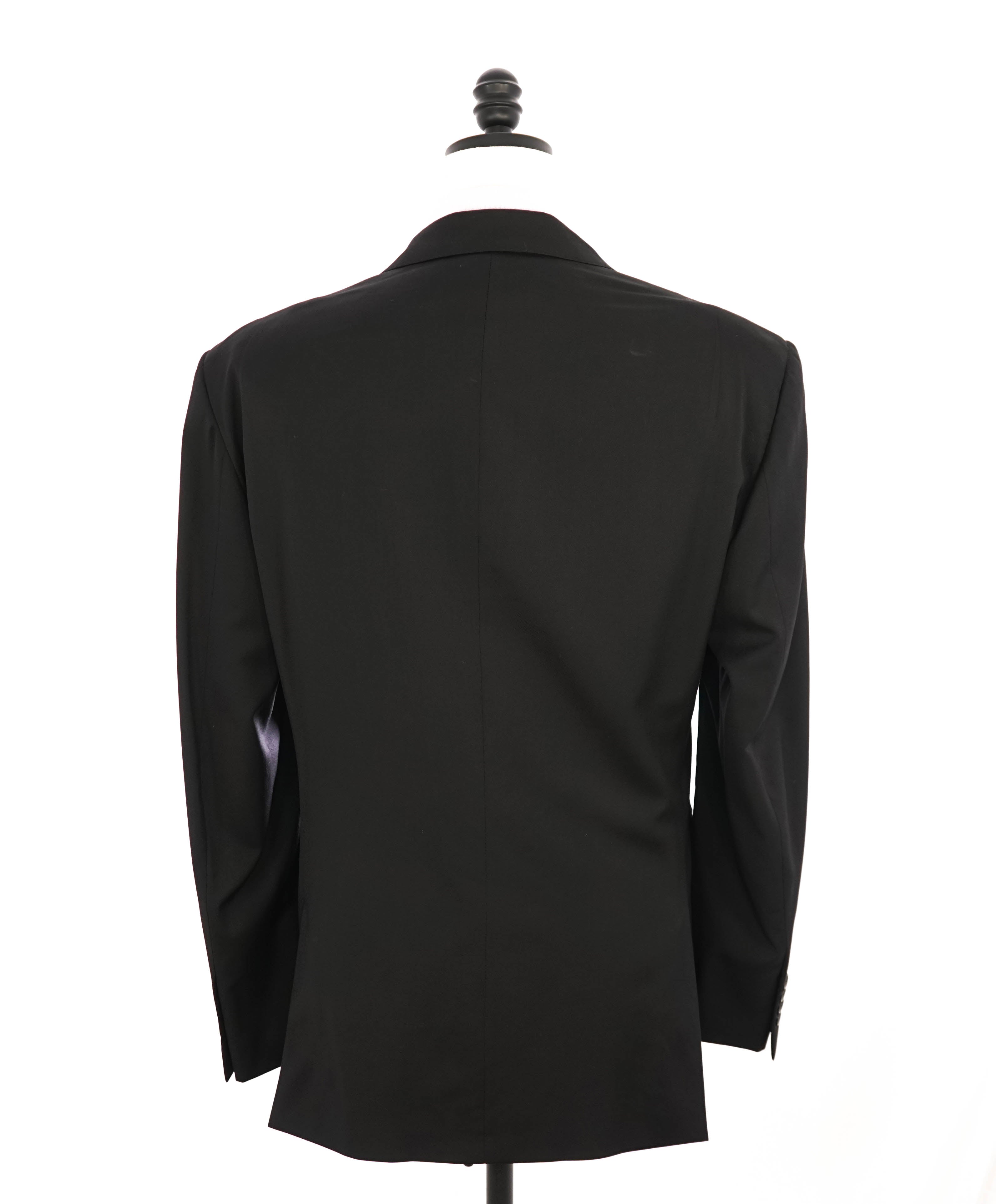 RALPH LAUREN BLACK LABEL - Black *CLOSET STAPLE* Notch Lapel Suit - 46R