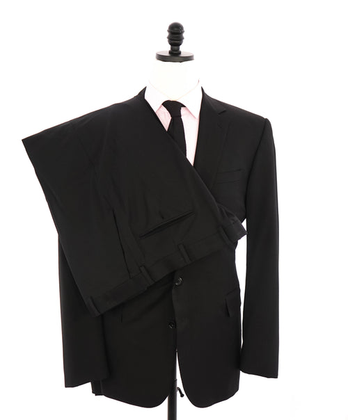 RALPH LAUREN BLACK LABEL - Black *CLOSET STAPLE* Notch Lapel Suit - 46R