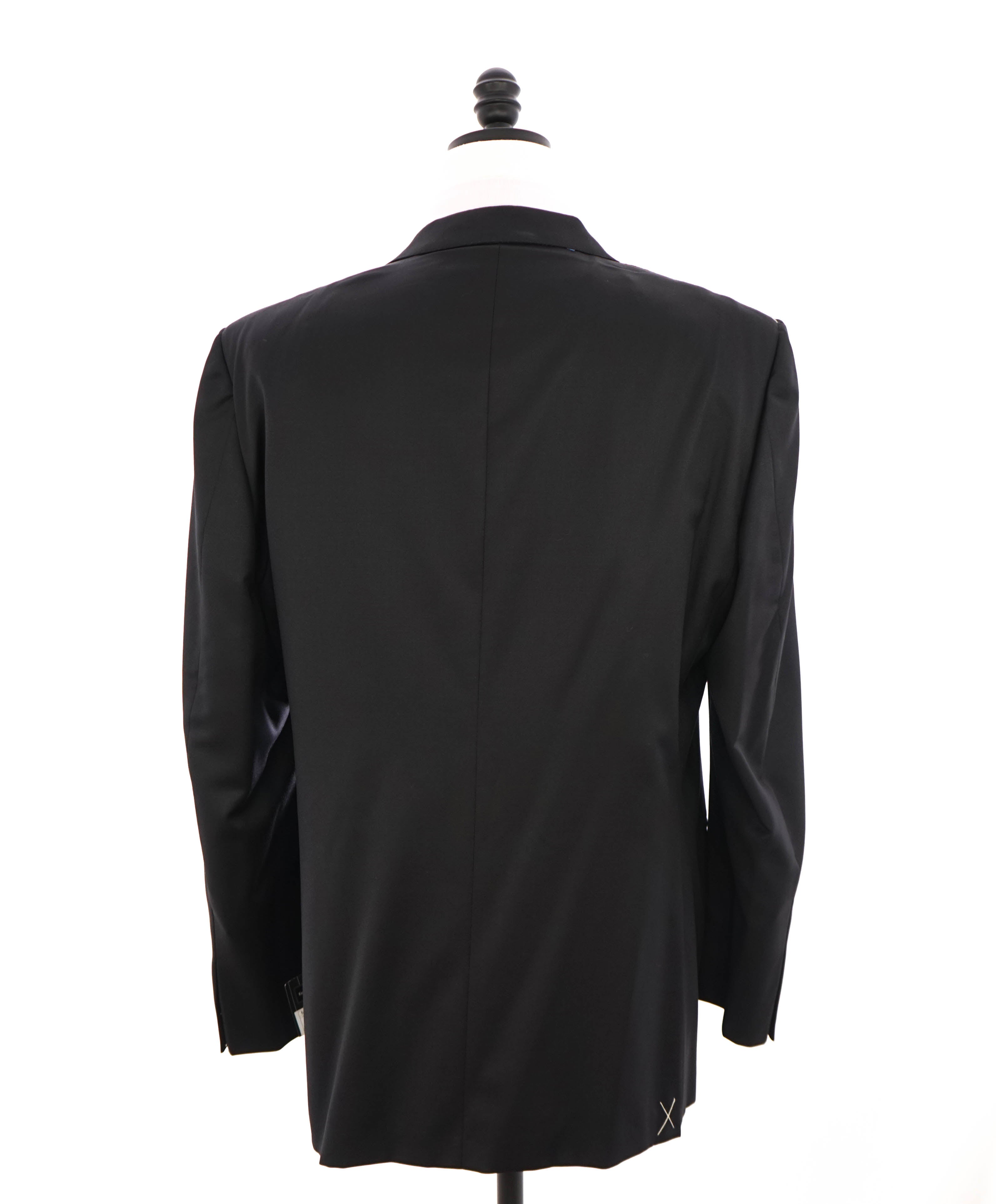 $2,995 ERMENEGILDO ZEGNA - PEAK LAPEL Black Wool Tuxedo- 48R 44W