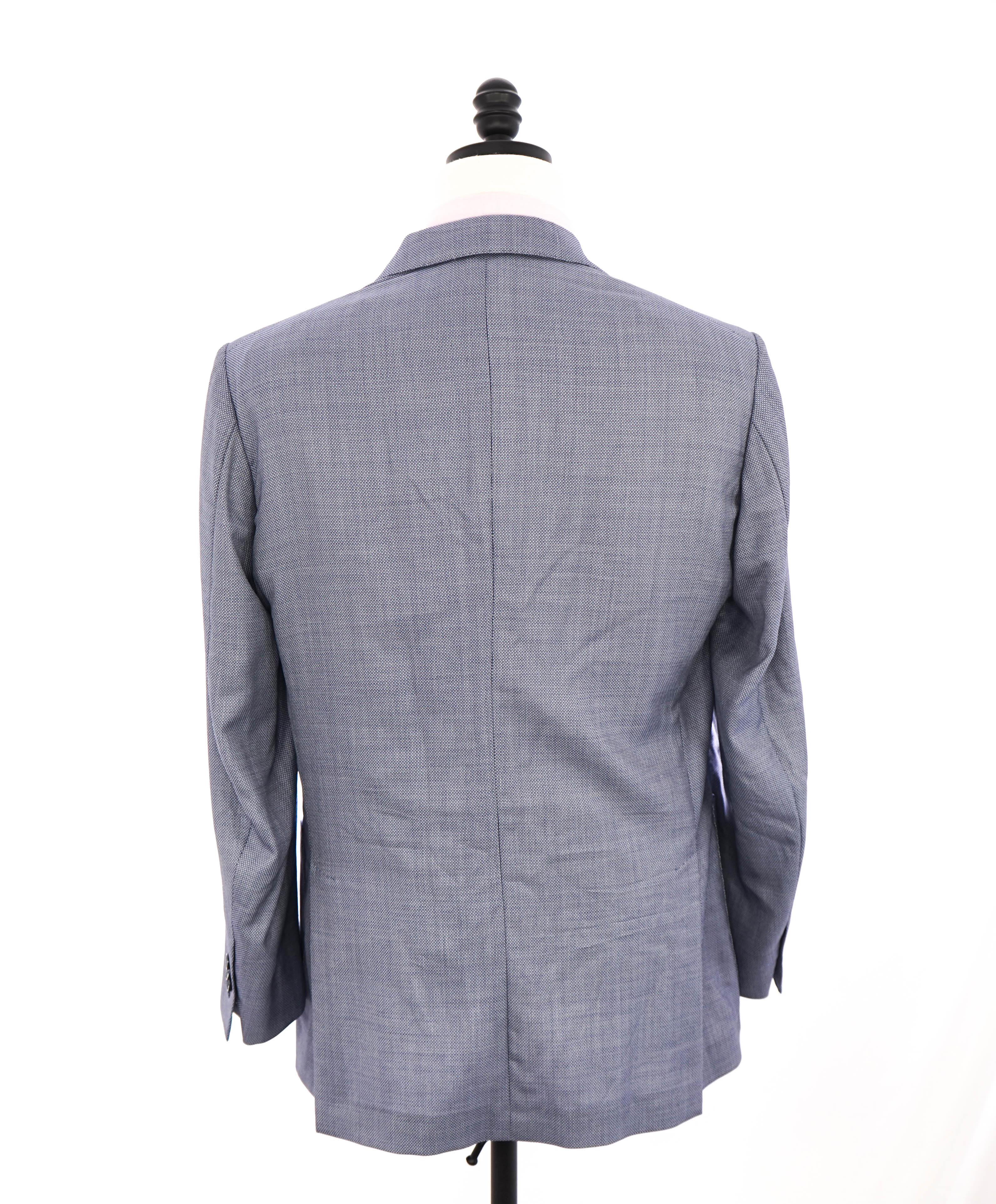 $2,895 ERMENEGILDO ZEGNA - Baby Blue *TROFEO 600 10 POCKET* Blazer - 40R