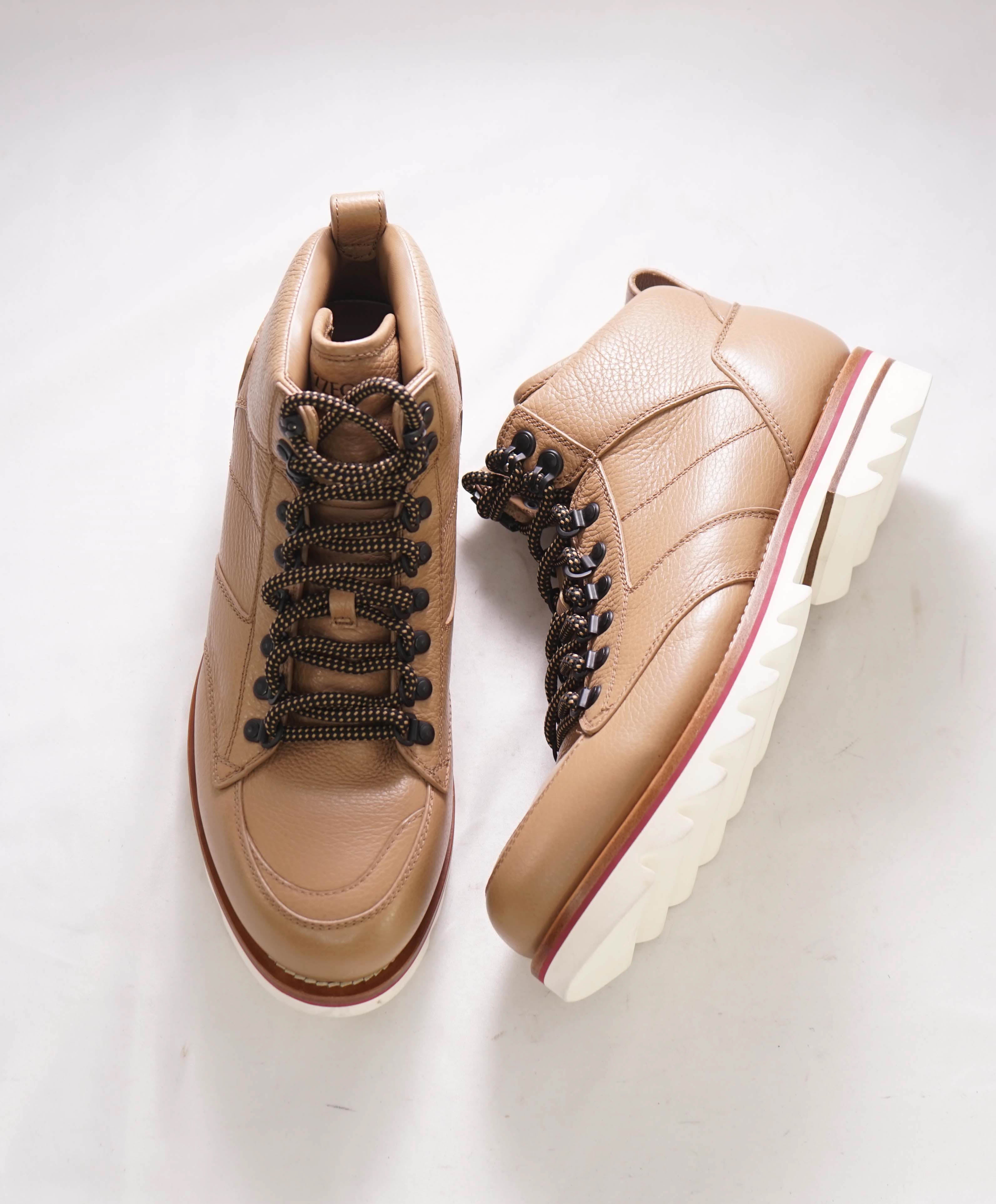 $790 Z ZEGNA - "ALTA" Leather Sneaker Lace-Up Boot - 11 US (44 EU)