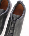 $1,195 ERMENEGILDO ZEGNA - COUTURE "Triple Stitch" Woven Sneakers - 9.5US (42.5 EU)