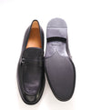 $895 SALVATORE FERRAGAMO - “DESIO" Gancini Loafer Black Leather - 13 E