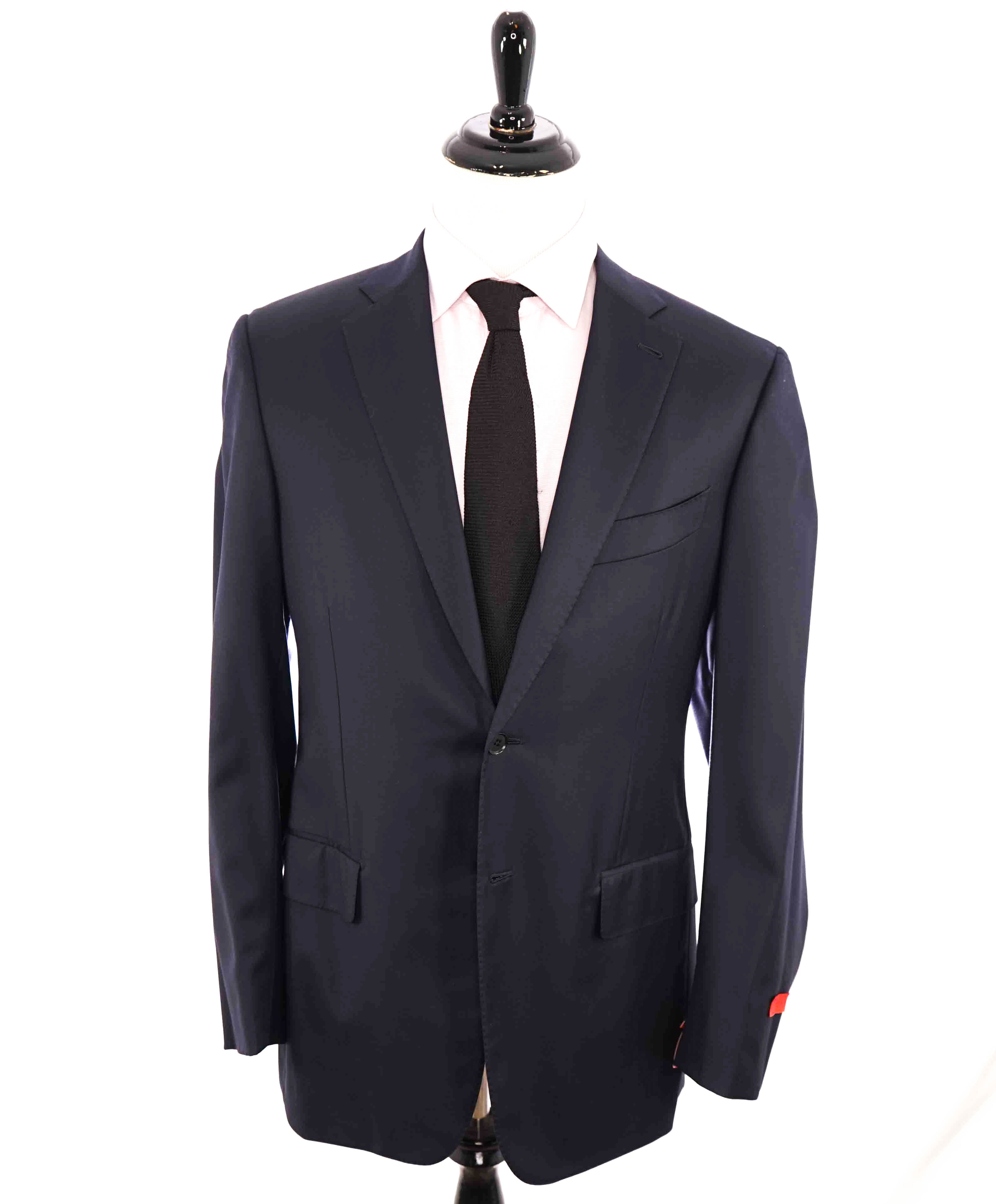 $2,995 ISAIA - "AQUASPIDER" Super 160's Blue NUOVA BASE S Blazer - 42L