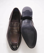 $1,295 ERMENEGILDO ZEGNA COUTURE - Brown Leather Penny Loafers - 8 US (41 EU)