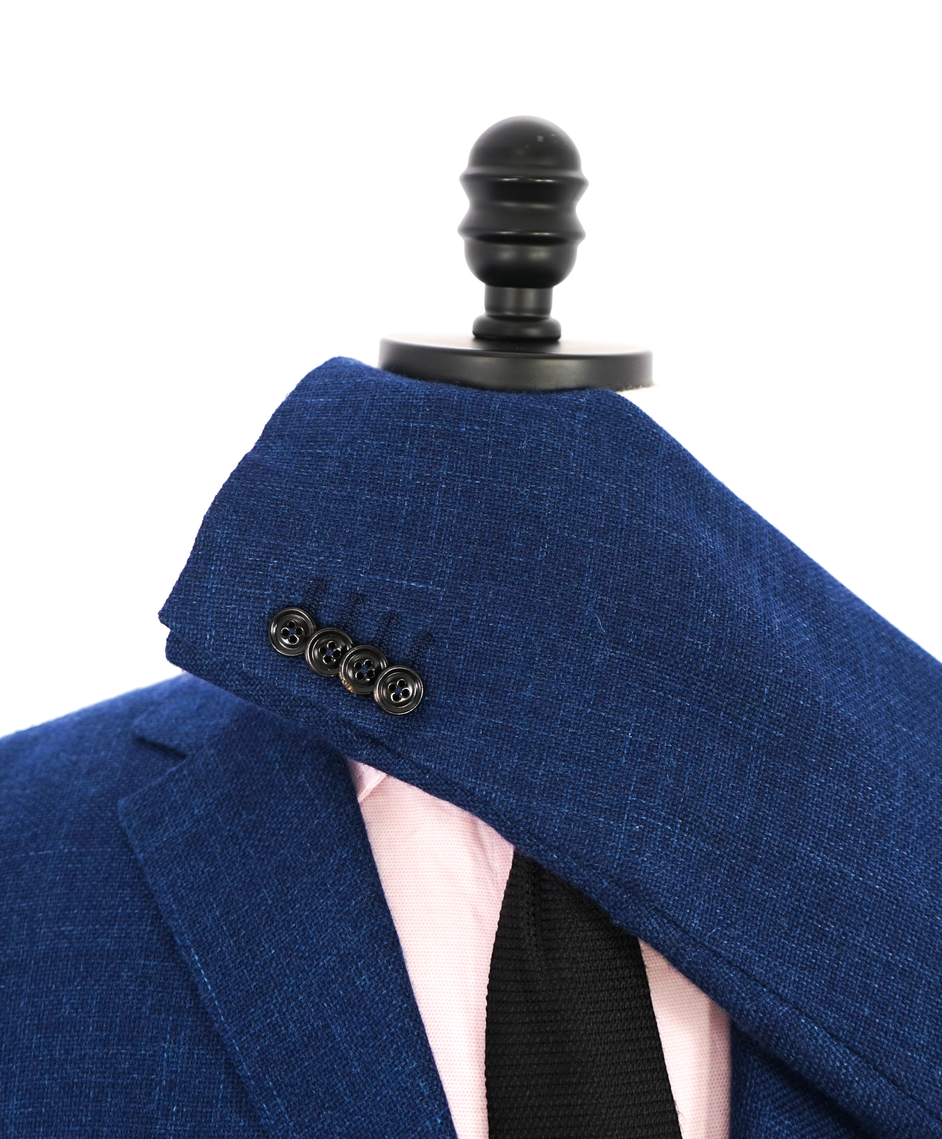 ERMENEGILDO ZEGNA - Medium Blue *60% CASHMERE* SILK/LINEN Blazer - 40R