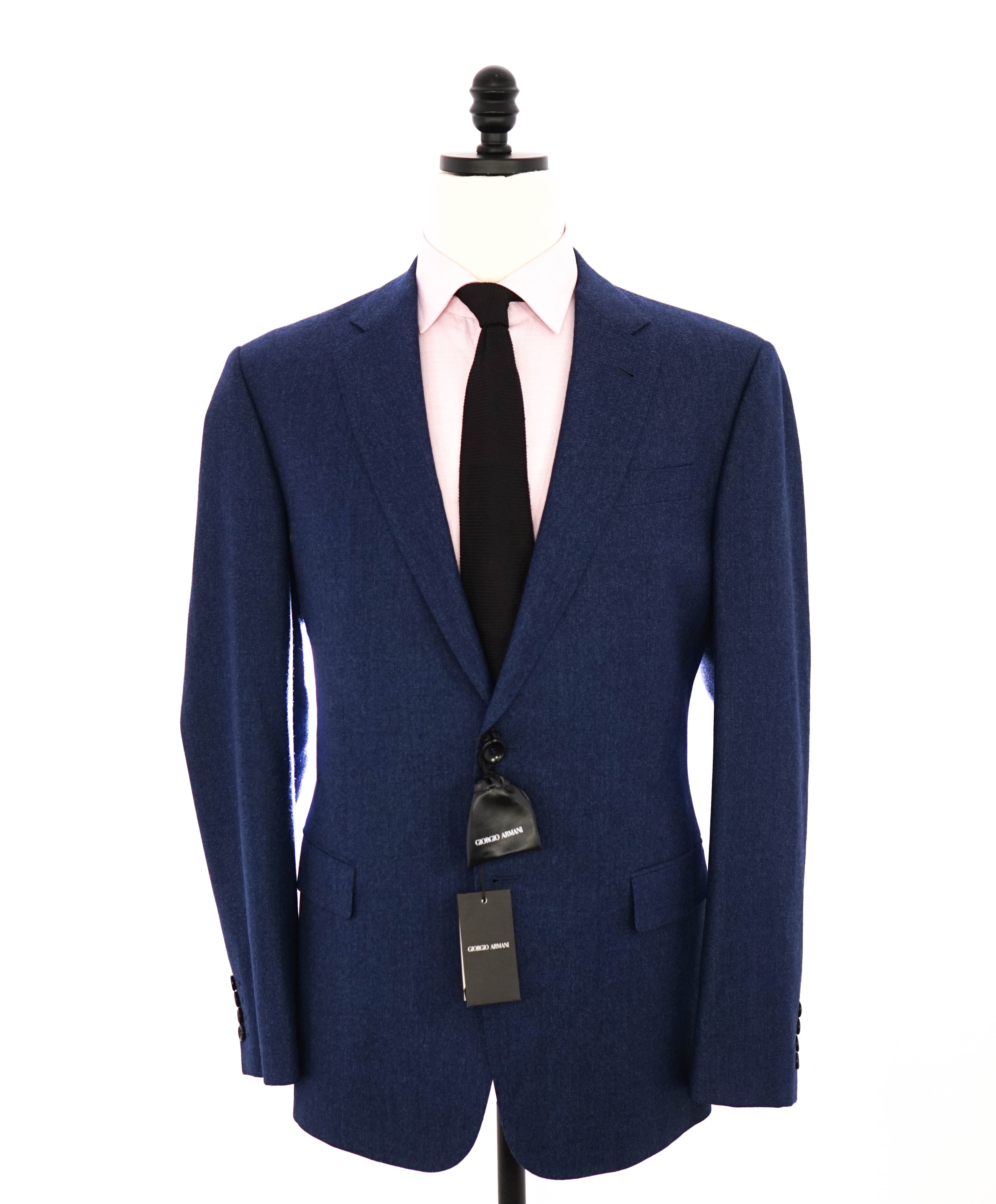 GIORGIO ARMANI - “SOFT” Wool Weathered Blue Blazer - 44R