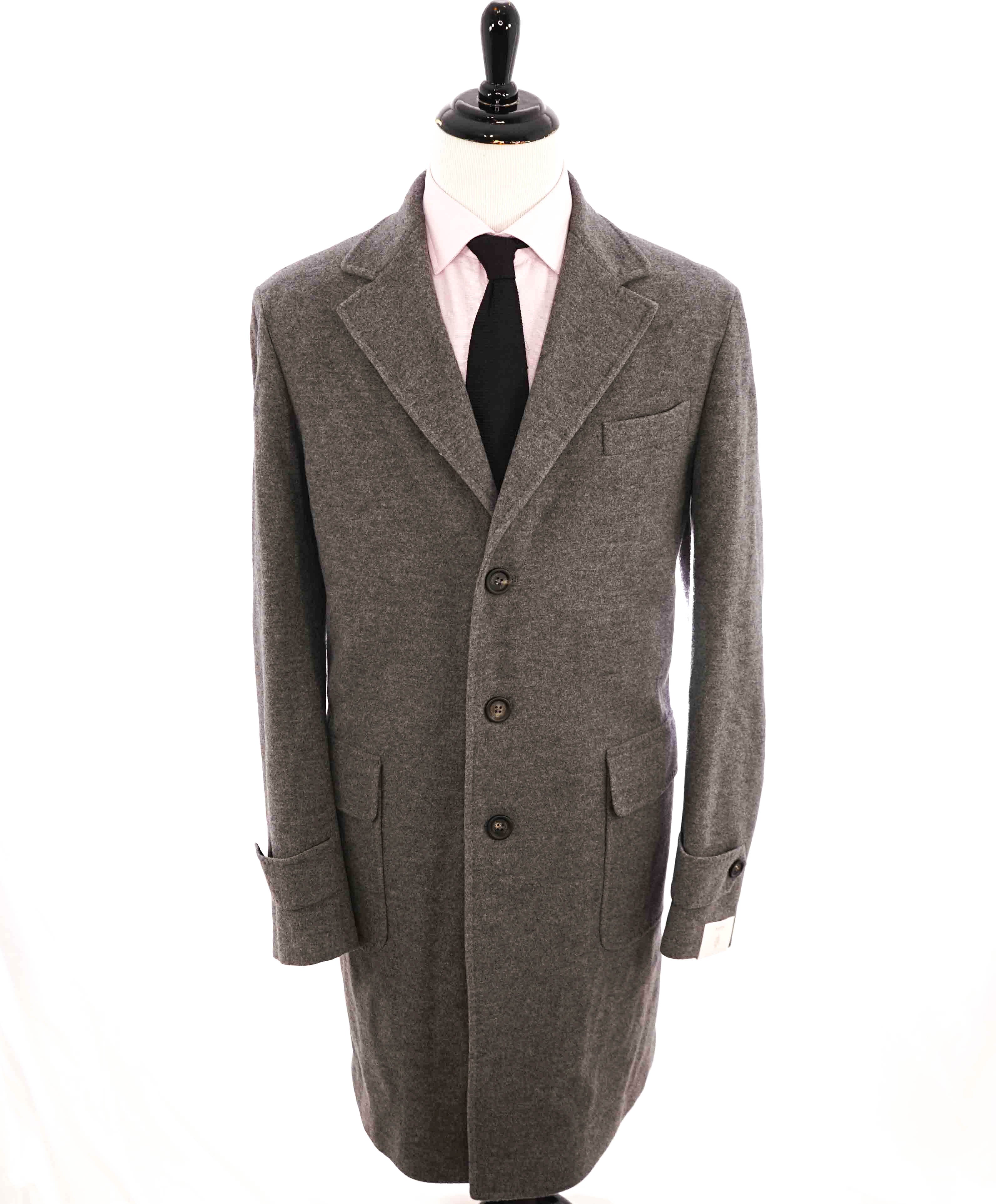 $2,195 ELEVENTY - By ERMENEGILDO ZEGNA CASHMERE Blend Coat - 46 US