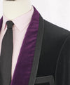 $4,995 RALPH LAUREN PURPLE LABEL - *VELVET* Shawl Collar Dinner Jacket Blazer - 42R