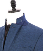 $4,650 ERMENEGILDO ZEGNA- Su Misura CUSTOM 1/1 CASHMERE Soft Blue Blazer- 40S