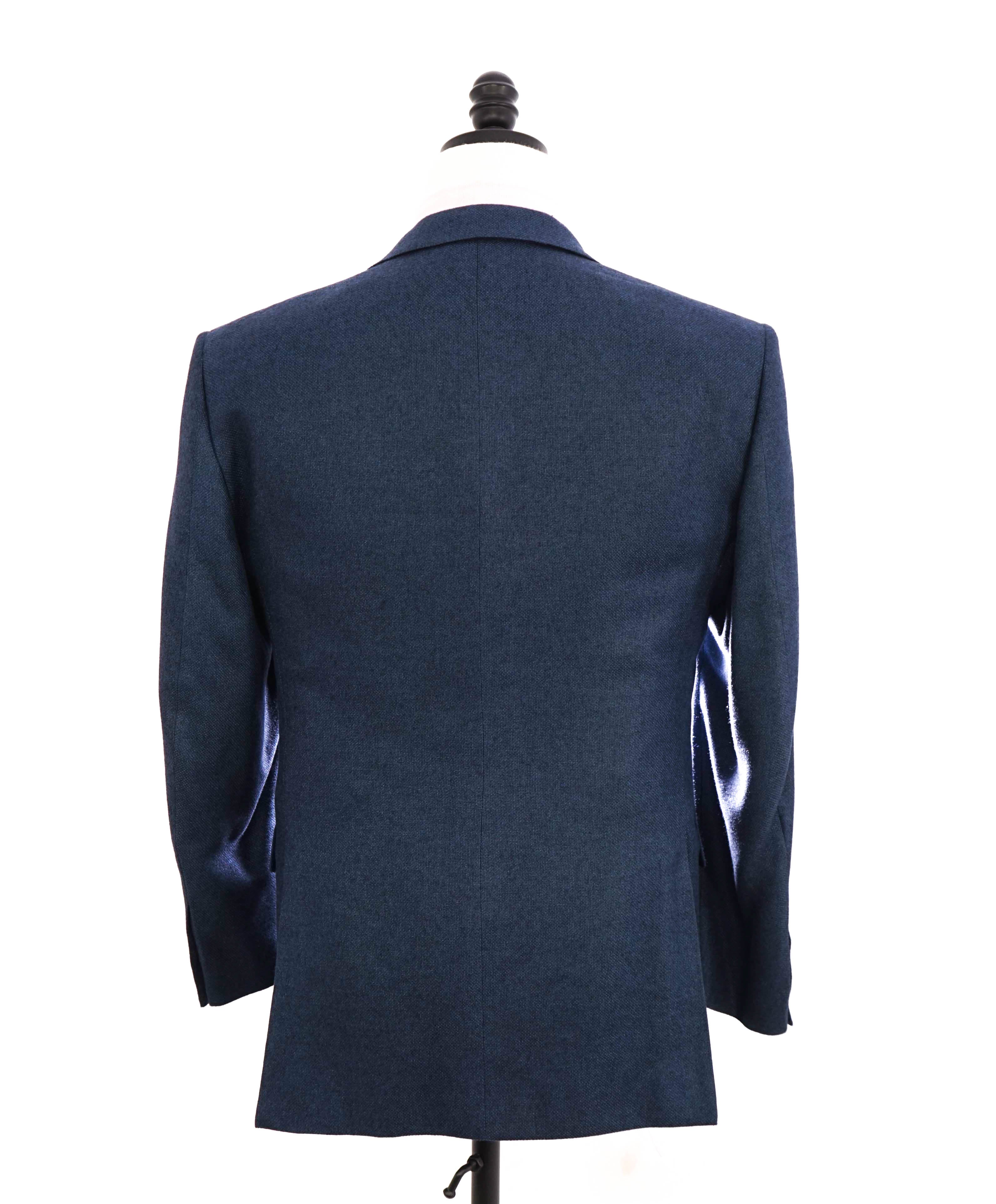 $4,650 ERMENEGILDO ZEGNA- Su Misura CUSTOM 1/1 CASHMERE Soft Blue Blazer- 40S