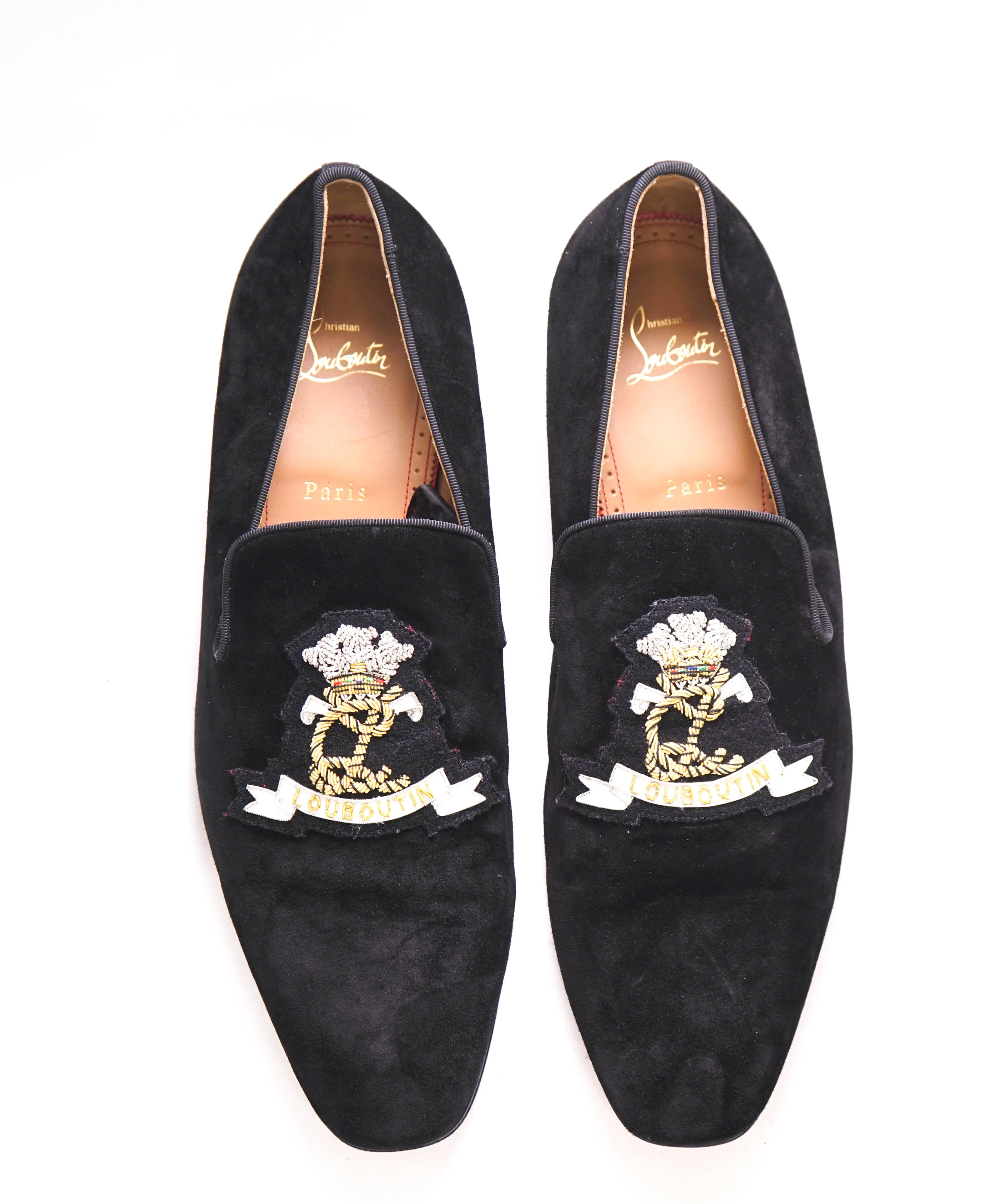 $1,250 CHRISTIAN LOUBOUTIN - *Colonnaki* "AUTOGRAPHED BY C. LOUTBOUTIN" Loafers - 10 US (43)