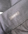 Z ZEGNA - LOGO FOOT STRAP "Narrow" Wool/Cotton Dress Street Style Pants - 37W