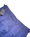 $2,000 BRIONI - Royal Blue Side Tabs CUSTOM ORDER 1/1 Dress Pants- 34W