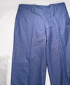 $1,595 KITON - Washed Blue Cotton Denim Style Dress Pants - 32W