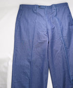 $1,595 KITON - Washed Blue Cotton Denim Style Dress Pants - 32W