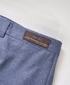 SAKS FIFTH AVE - VITALE BARBERIS CANONICO Pastel Blue Flannel 120's Pants - 38W