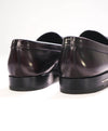 $950 PRADA - Cherry Brown Leather LOGO Penny Loafers - 8 US (7 Prada)