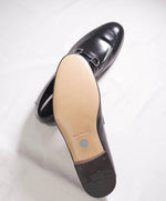 $850 SALVATORE FERRAGAMO - “GIN 4" Gancini Bit Loafer Black Leather - 11.5 EE US