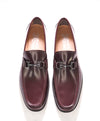 $850 SALVATORE FERRAGAMO -“GRANDIOSO" Gancini Loafer Cherry Brown Leather - 9.5 EE