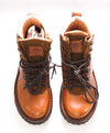 $895 ELEVENTY - Brown Suede Leather Lace-Up Hiking Boots - 7 US (40EU)