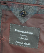 $3,695 ERMENEGILDO ZEGNA - *TROFEO CASHMERE* Su Misura Wool/Silk Blazer - 44R