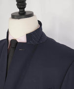 $2,895 ERMENEGILDO ZEGNA - "Cool Effect" Blue Oxford Royal Weave Blazer - 42R