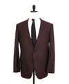 $3,995 ERMENEGILDO ZEGNA -Burgundy 89% Cashmere "RESORT JACKET" Blazer- 46R