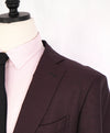 $3,995 ERMENEGILDO ZEGNA -Burgundy 89% Cashmere "RESORT JACKET" Blazer- 46R