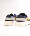 $750 SALVATORE FERRAGAMO - *NOTION 1* Blue/White/Yellow Sneaker - 10 M US