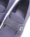 $880 SALVATORE FERRAGAMO - “DRAME" Navy Summer Walk Leather Loafer - 7.5 M