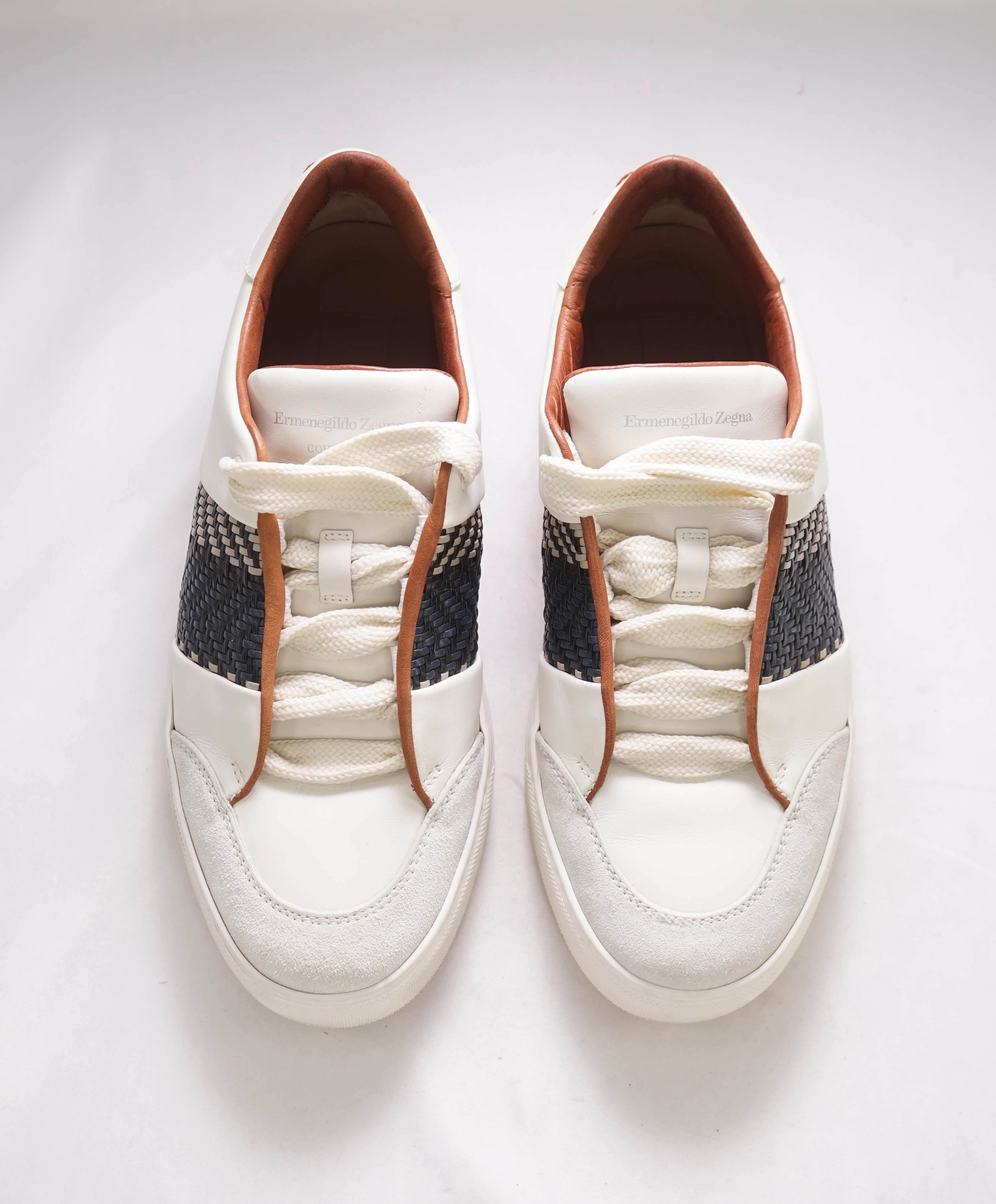 $1,195 ERMENEGILDO ZEGNA - COUTURE "WOVEN TIZIANO" Sneakers - 8US (41EU)