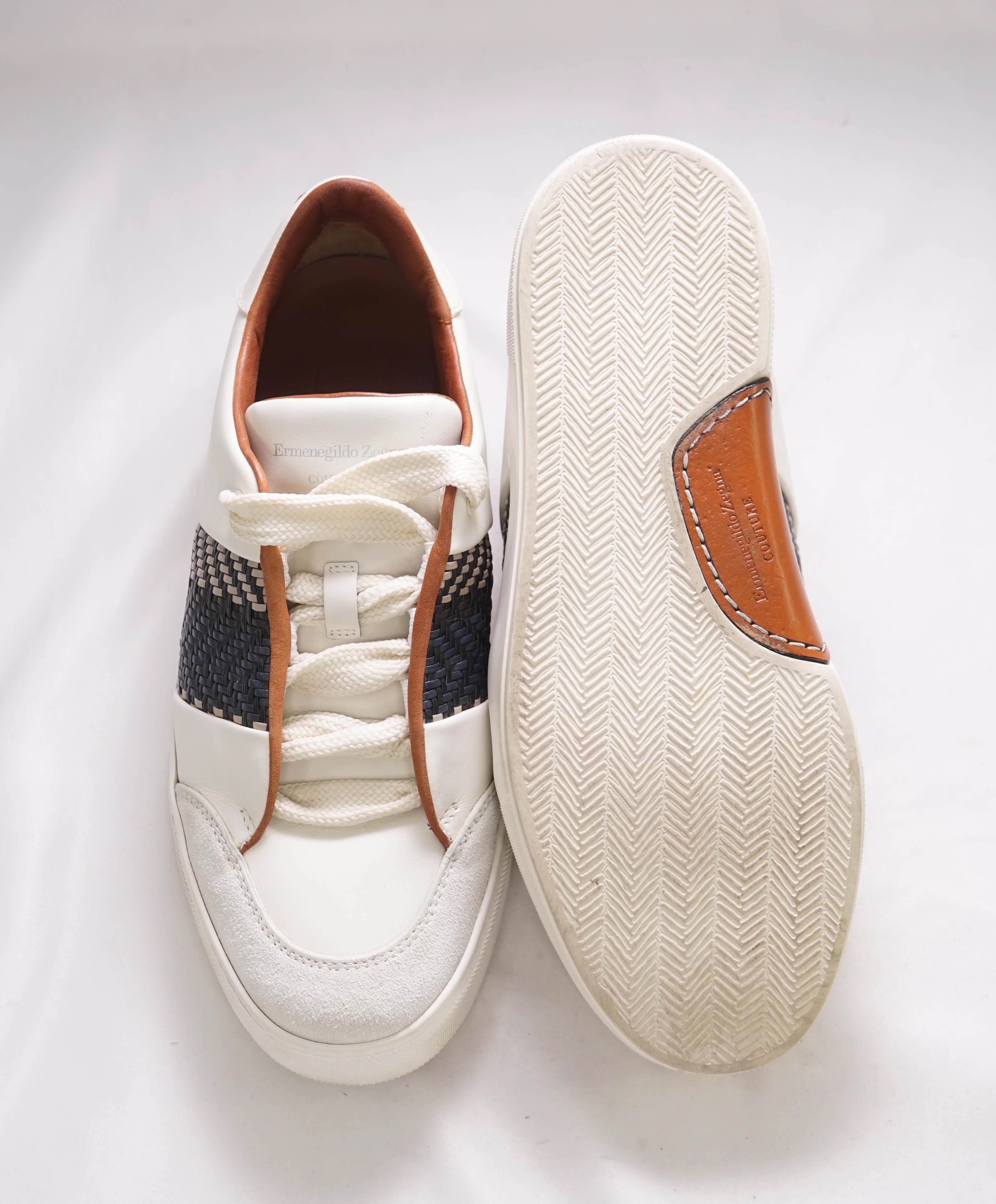 $1,195 ERMENEGILDO ZEGNA - COUTURE "WOVEN TIZIANO" Sneakers - 8US (41EU)