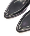 $850 SALVATORE FERRAGAMO -  Modern Round Toe Oxfords Black Leather - 8.5 E US