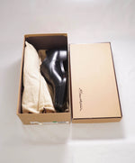 $1,595 SANTONI - "GOODYEAR WELT” Cap-toe Oxfords Black Leather - 11.5 US (10.5 IT)